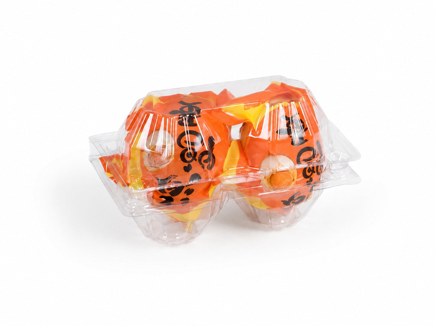2-Cavity Plastic Duck Egg Tray – OEM & Wholesale Supply